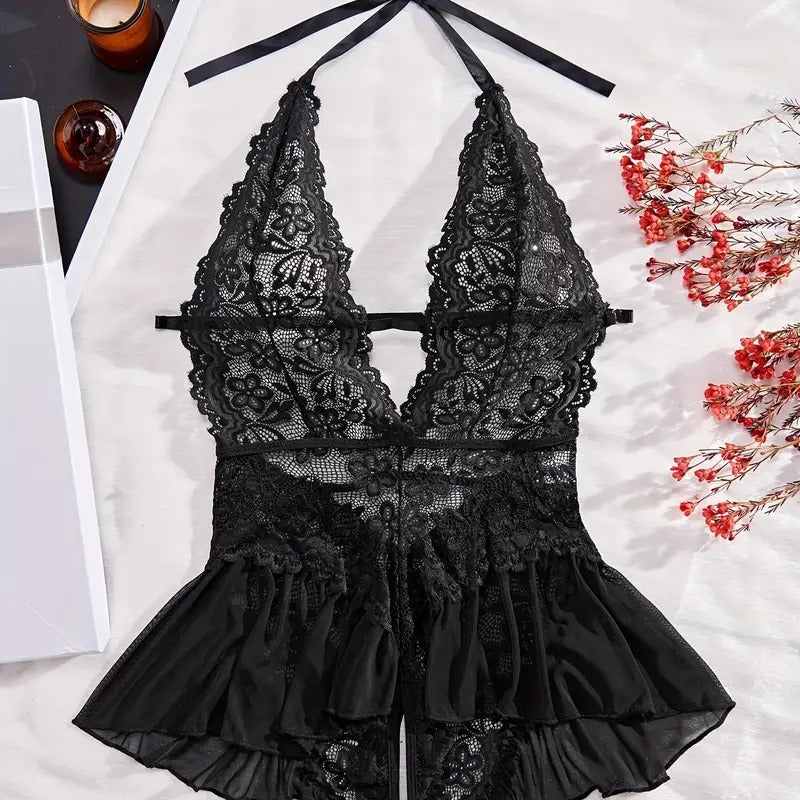 Show Me Crotchless Babydoll - S/M/L/XL-3